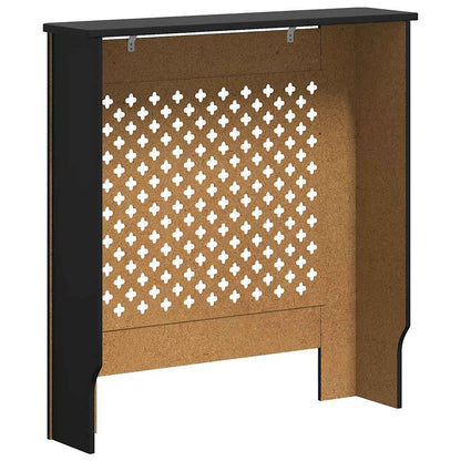 MDF Radiator Cover Black 78 cm