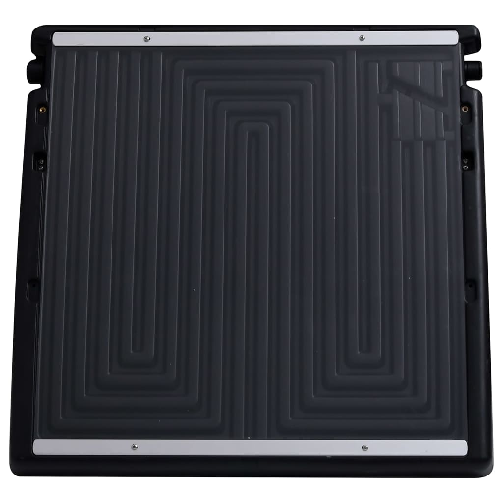 Solar Pool Heater | Set of 2 | Black | PE, aluminium | Standard