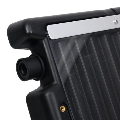 Solar Pool Heater | Set of 2 | Black | PE, aluminium | Standard
