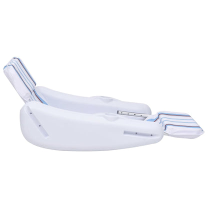 Pool Chair | White, blue, brown | HDPE, polyester | Large | Foldable