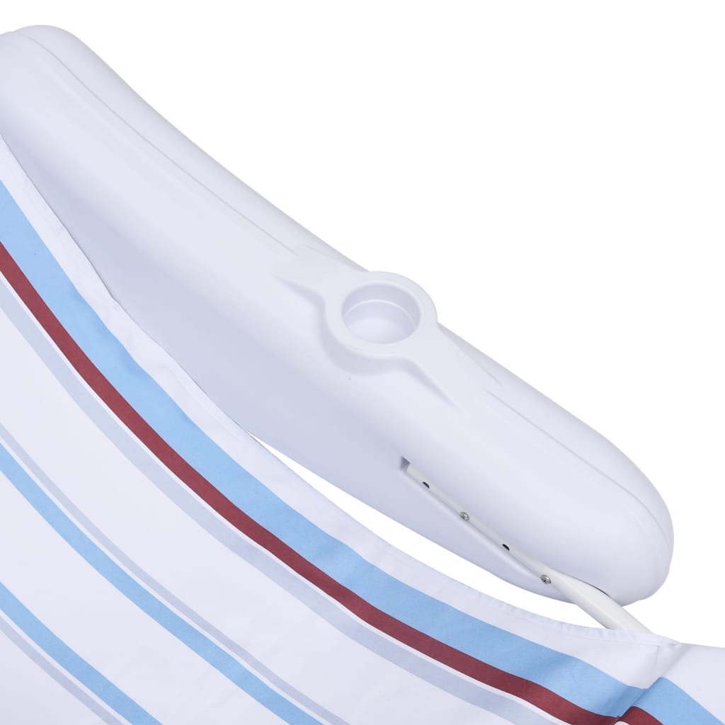 Pool Chair | White, blue, brown | HDPE, polyester | Large | Foldable