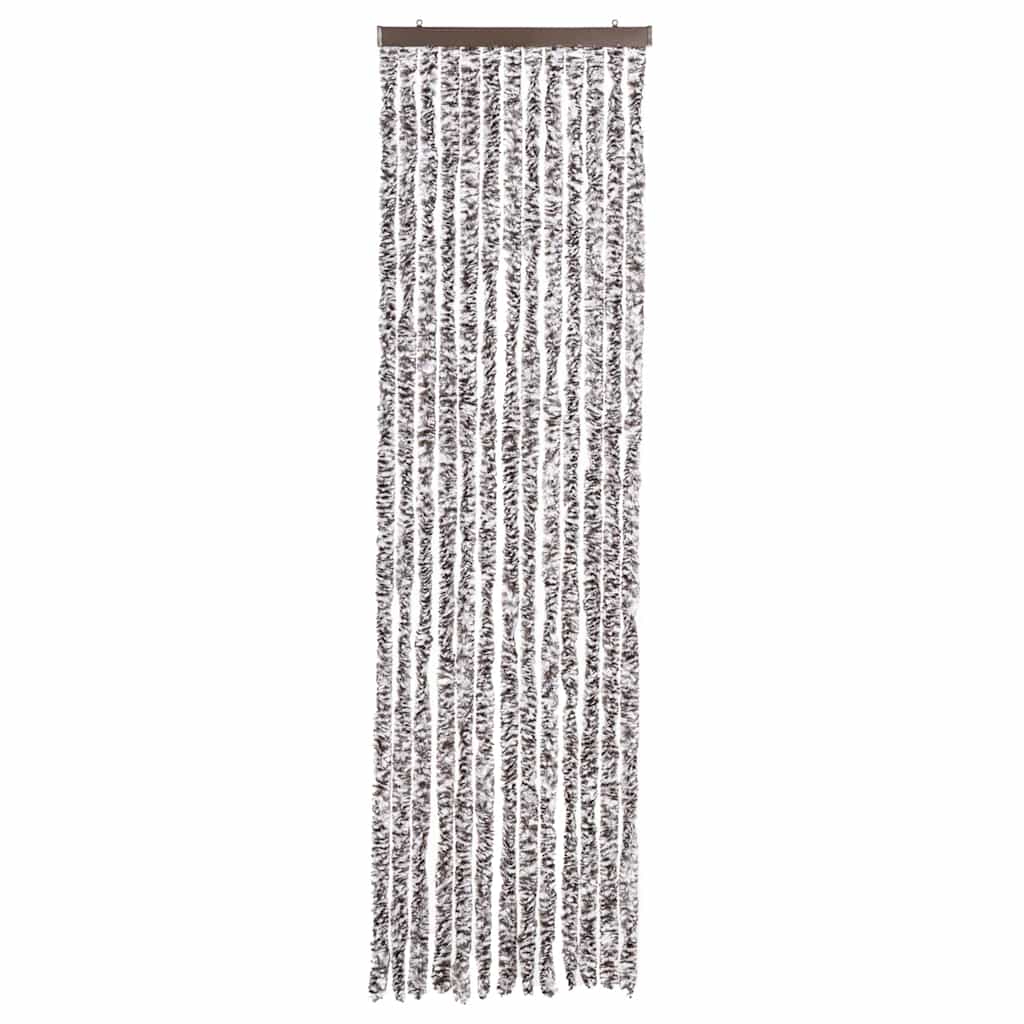 Insect Curtain Brown and Beige 56x200 cm Chenille