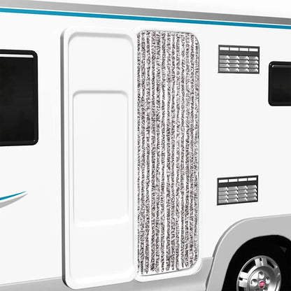 Insect Curtain Brown and Beige 56x200 cm Chenille