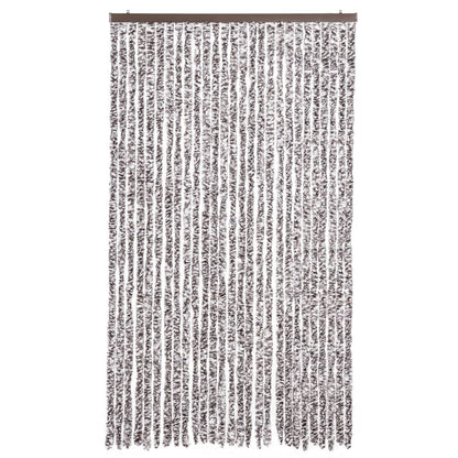 Insect Curtain Brown and Beige 118x220 cm Chenille
