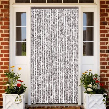 Insect Curtain Brown and Beige 118x220 cm Chenille