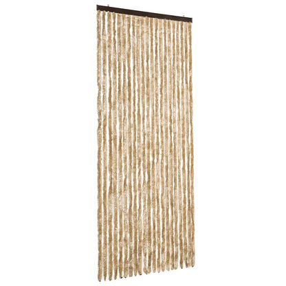315136 vidaXL Insect Curtain Beige 90x200 cm Chenille