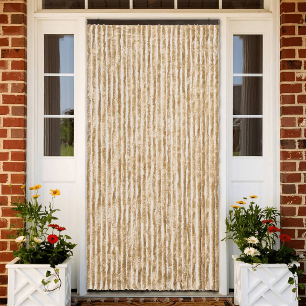 Insect Curtain Beige 118x220 cm Chenille