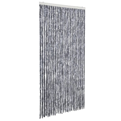 Insect Curtain Silver 118x220 cm Chenille