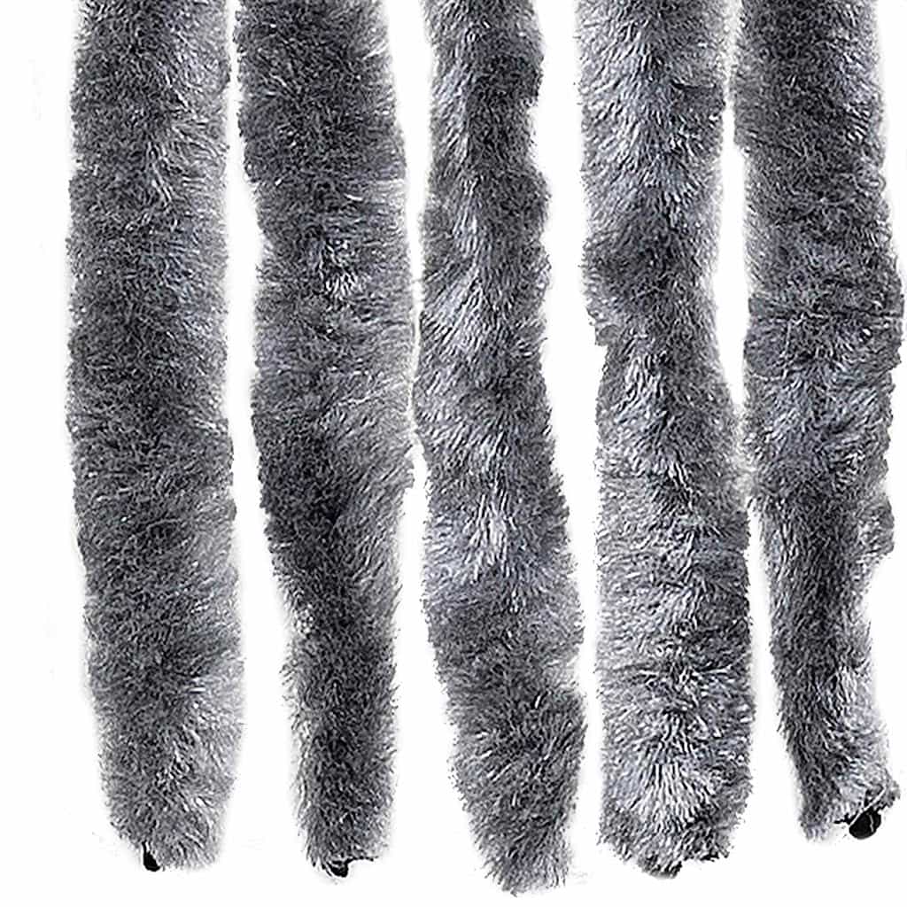 Insect Curtain Silver 118x220 cm Chenille