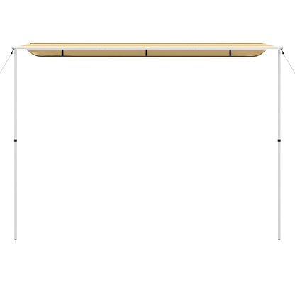Camper & Caravan Awning 4x2x2.15 m Beige
