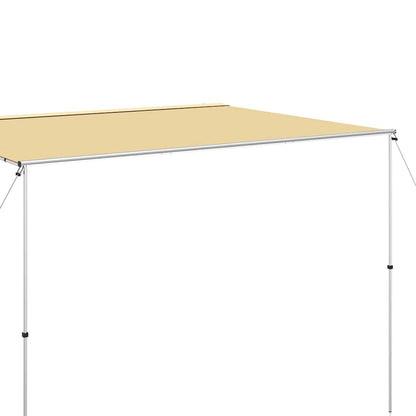 Camper & Caravan Awning 4x2.5x2.15 m Beige