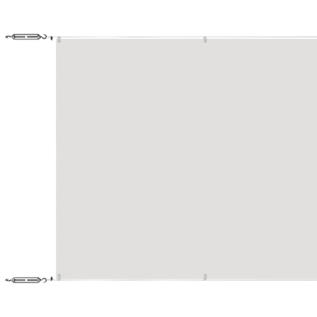 Vertical Awning White 140x600 cm Oxford Fabric