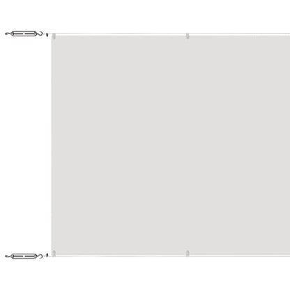 Vertical Awning White 140x600 cm Oxford Fabric