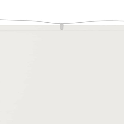 Vertical Awning White 140x600 cm Oxford Fabric