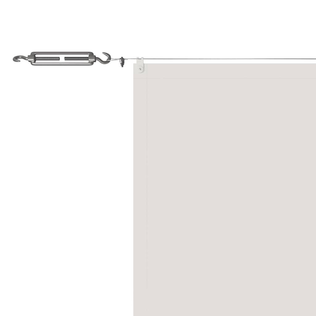Vertical Awning White 140x800 cm Oxford Fabric