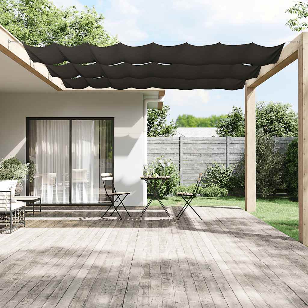 Vertical Awning Anthracite 140x800 cm Oxford Fabric