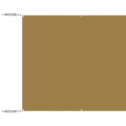 Vertical Awning Beige 60x1200 cm Oxford Fabric