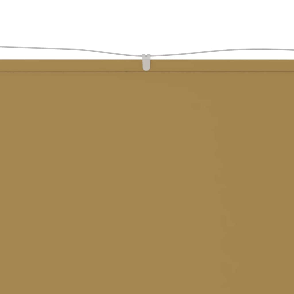 Vertical Awning Beige 60x1200 cm Oxford Fabric