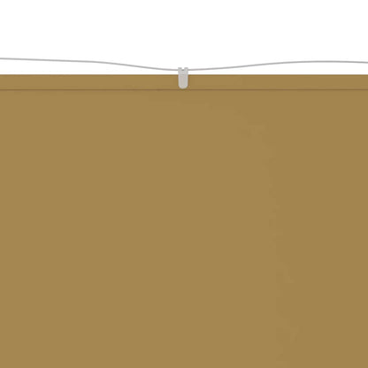 Vertical Awning Beige 60x1200 cm Oxford Fabric