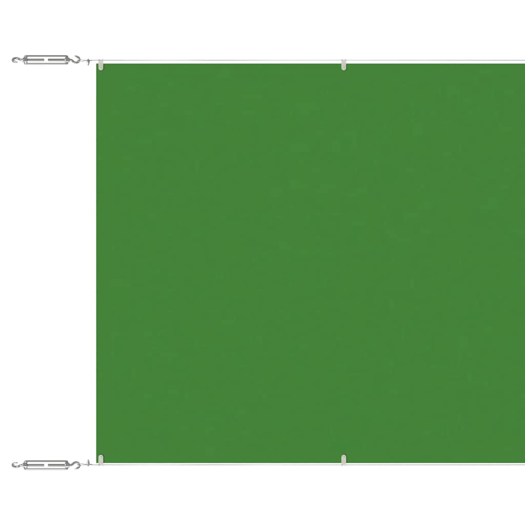Vertical Awning Light Green 60x600 cm Oxford Fabric