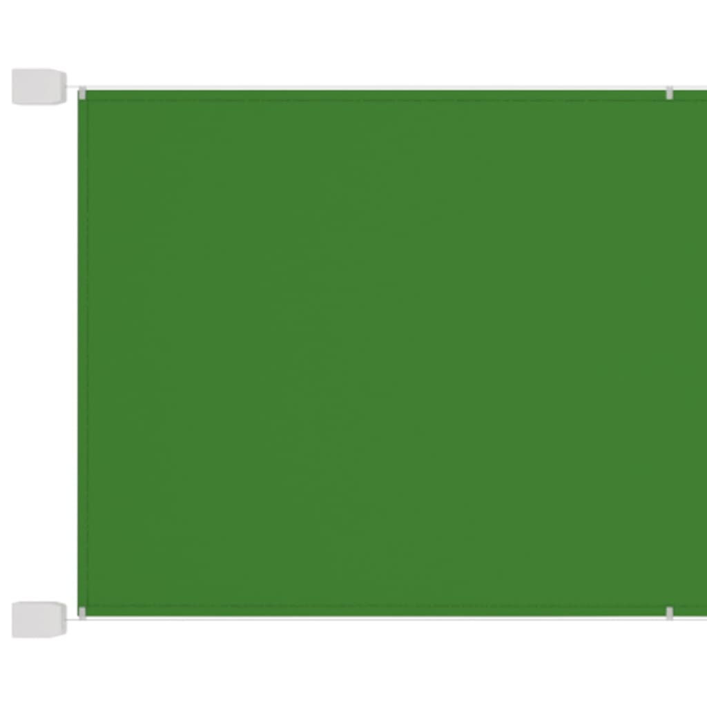 Vertical Awning Light Green 100x420 cm Oxford Fabric