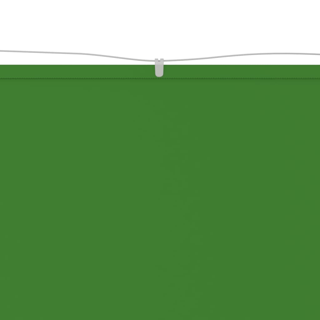 Vertical Awning Light Green 100x420 cm Oxford Fabric