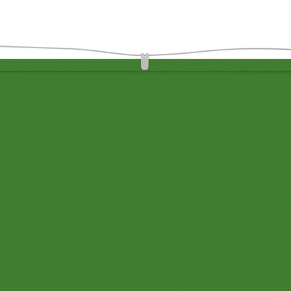 Vertical Awning Light Green 100x420 cm Oxford Fabric