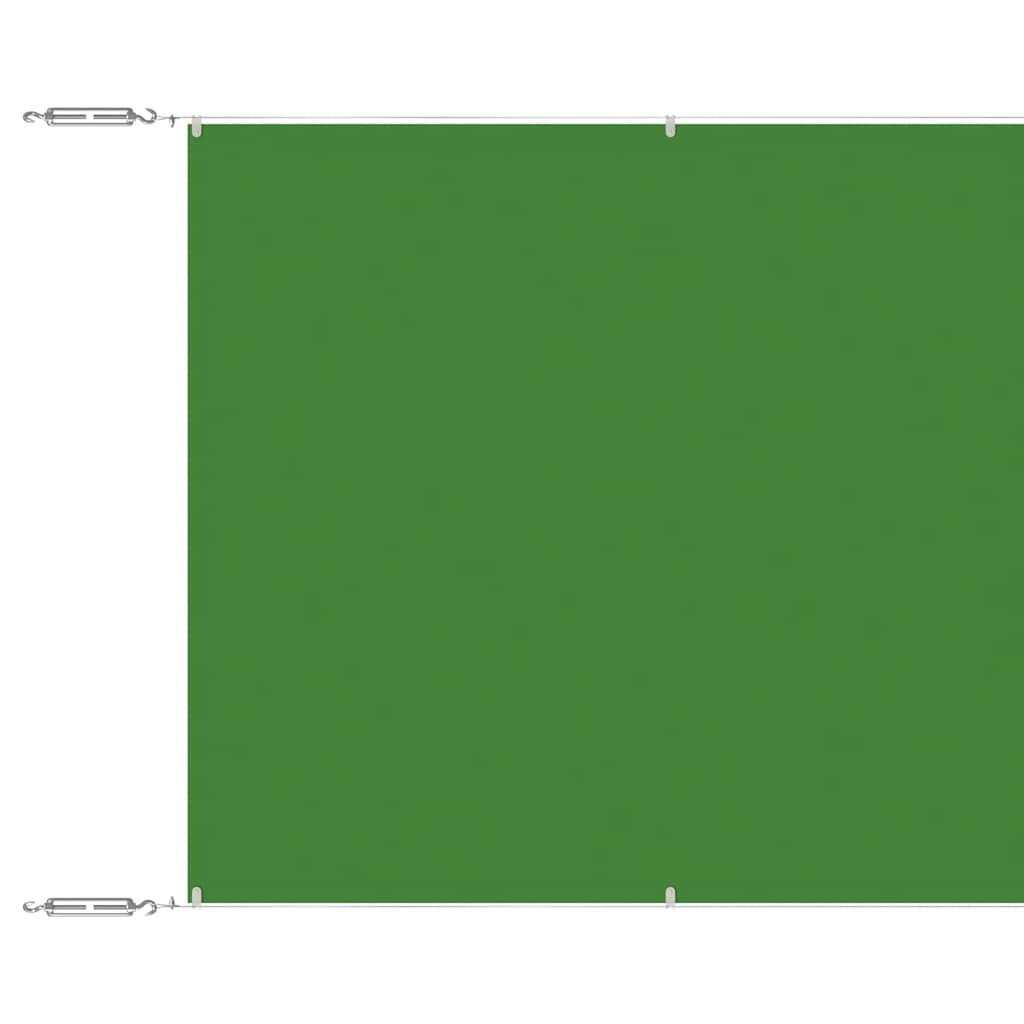 Vertical Awning Light Green 100x1200 cm Oxford Fabric