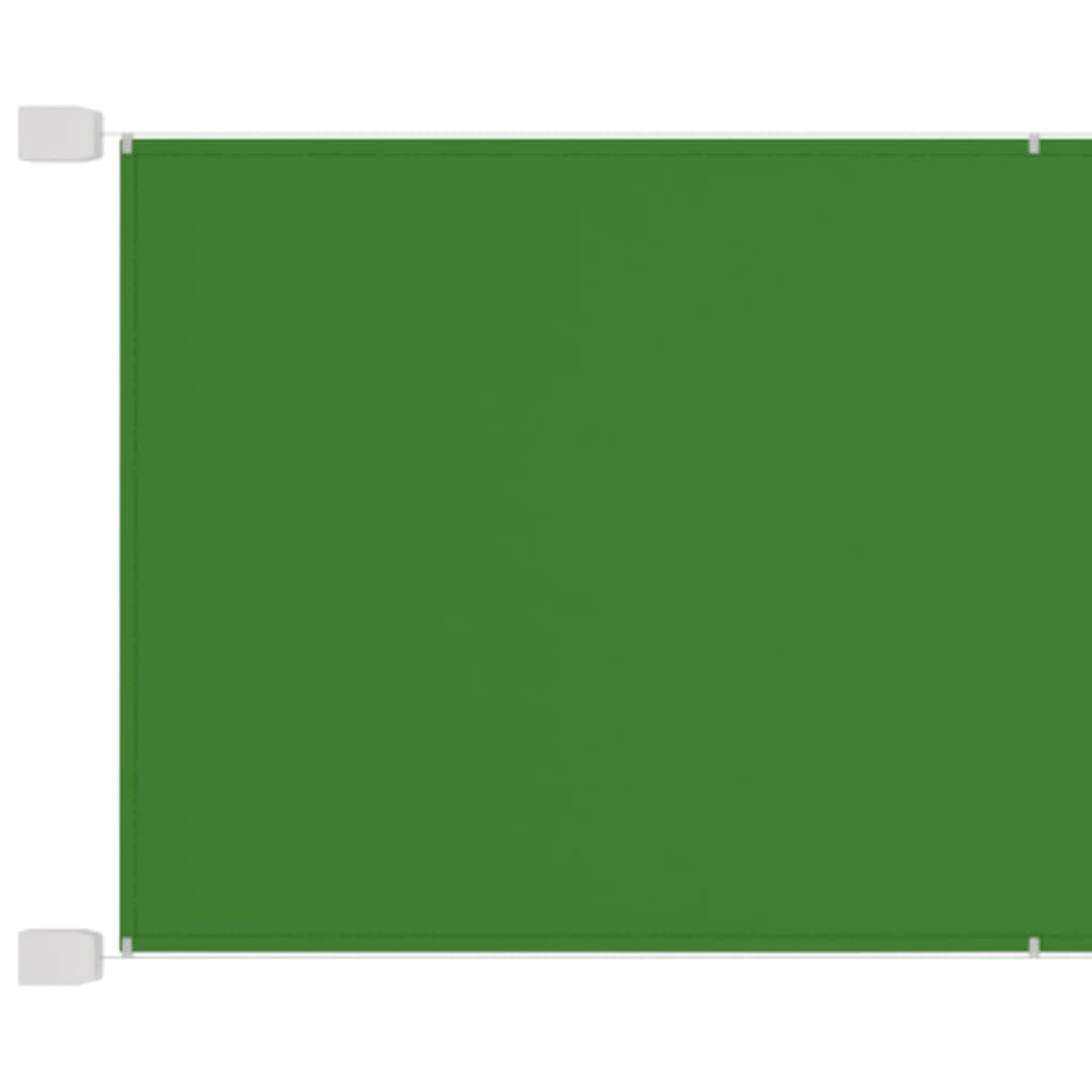 Vertical Awning Light Green 140x420 cm Oxford Fabric