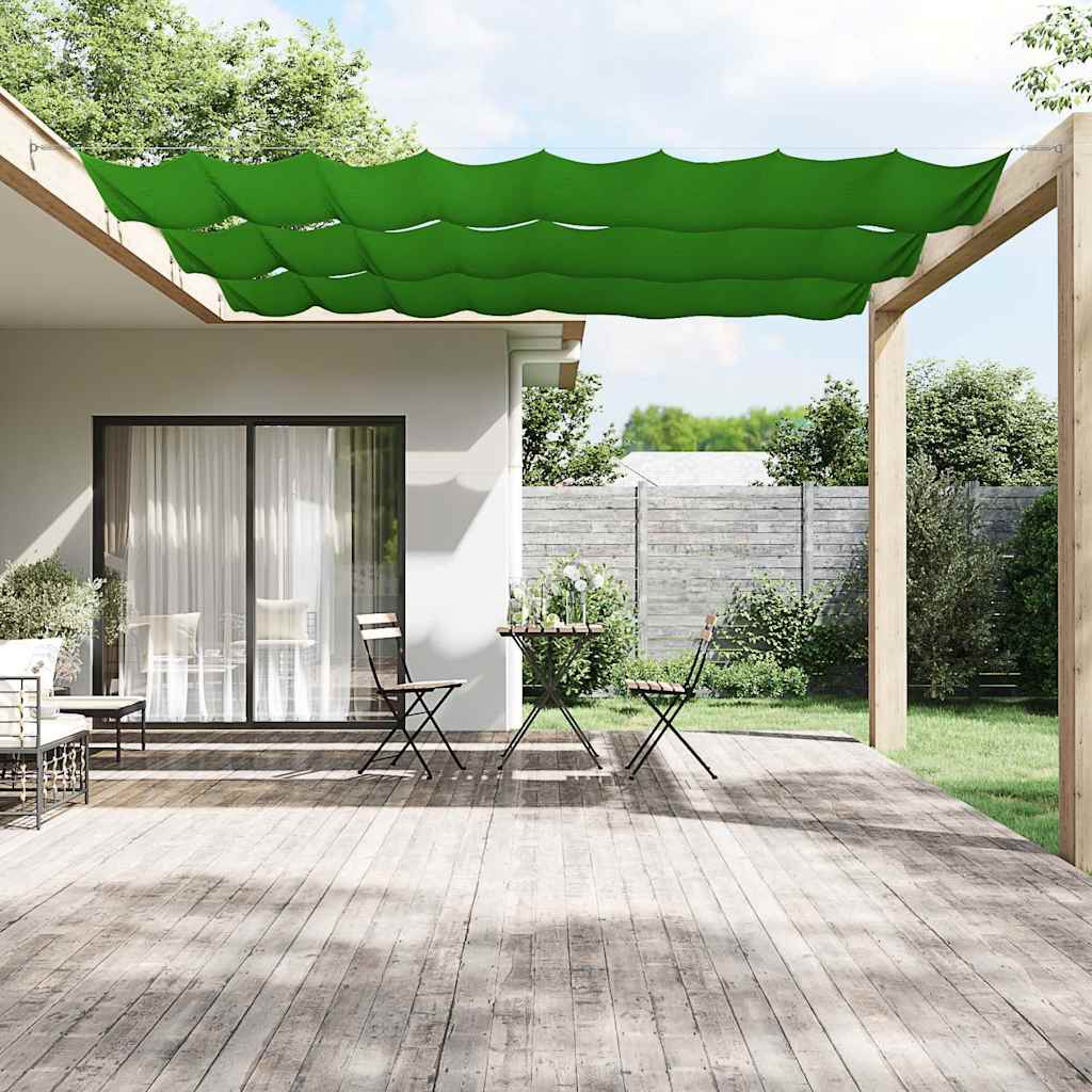 Vertical Awning Light Green 140x600 cm Oxford Fabric