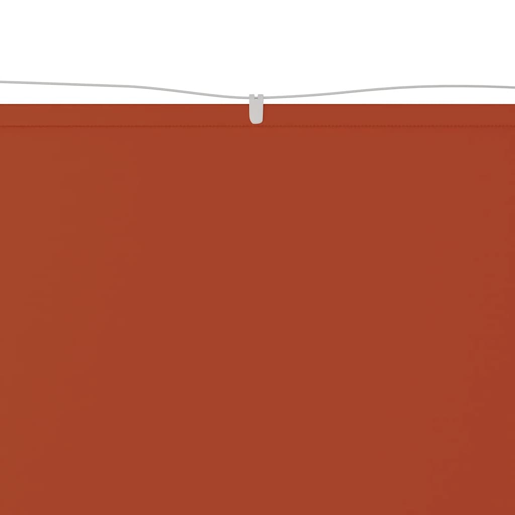 Vertical Awning Terracotta 100x800 cm Oxford Fabric