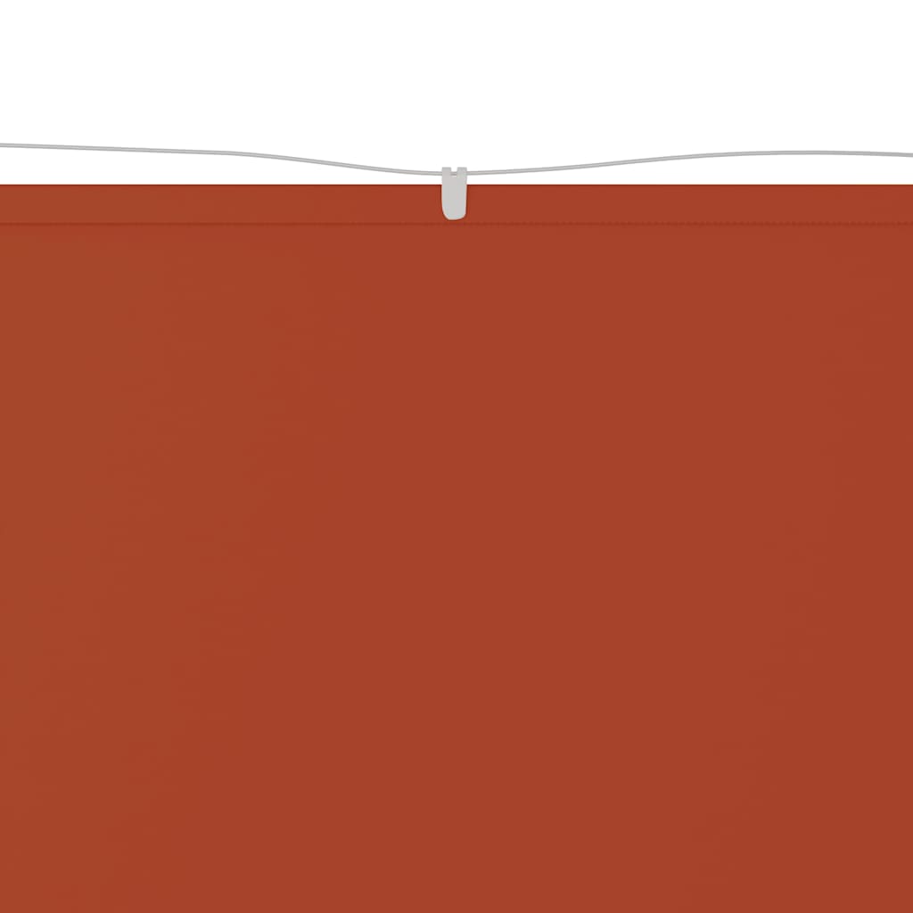 Vertical Awning Terracotta 100x1000 cm Oxford Fabric