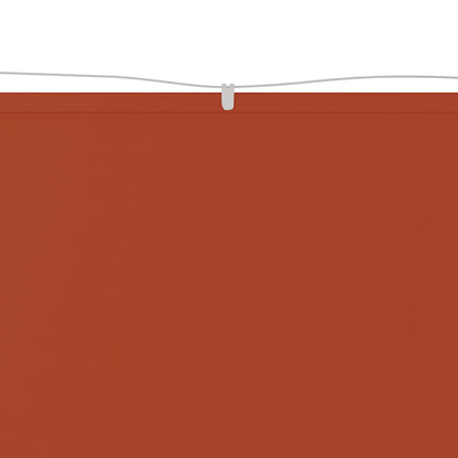 Vertical Awning Terracotta 140x600 cm Oxford Fabric