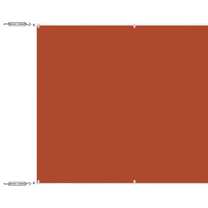 Vertical Awning Terracotta 140x800 cm Oxford Fabric