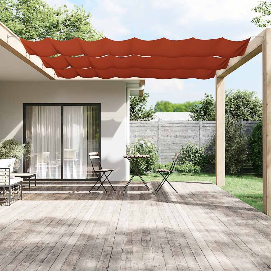 Vertical Awning Terracotta 140x800 cm Oxford Fabric