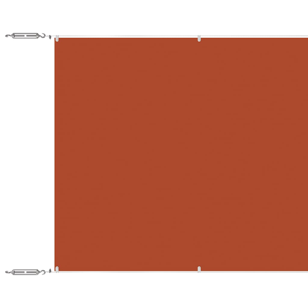 Vertical Awning Terracotta 180x1000 cm Oxford Fabric
