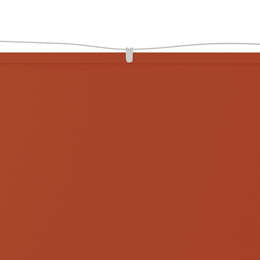 Vertical Awning Terracotta 180x1000 cm Oxford Fabric