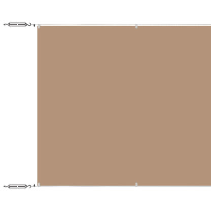 Vertical Awning Taupe 180x1000 cm Oxford Fabric