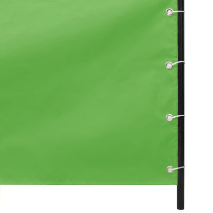 Balcony Screen Light Green 160x240 cm Oxford Fabric