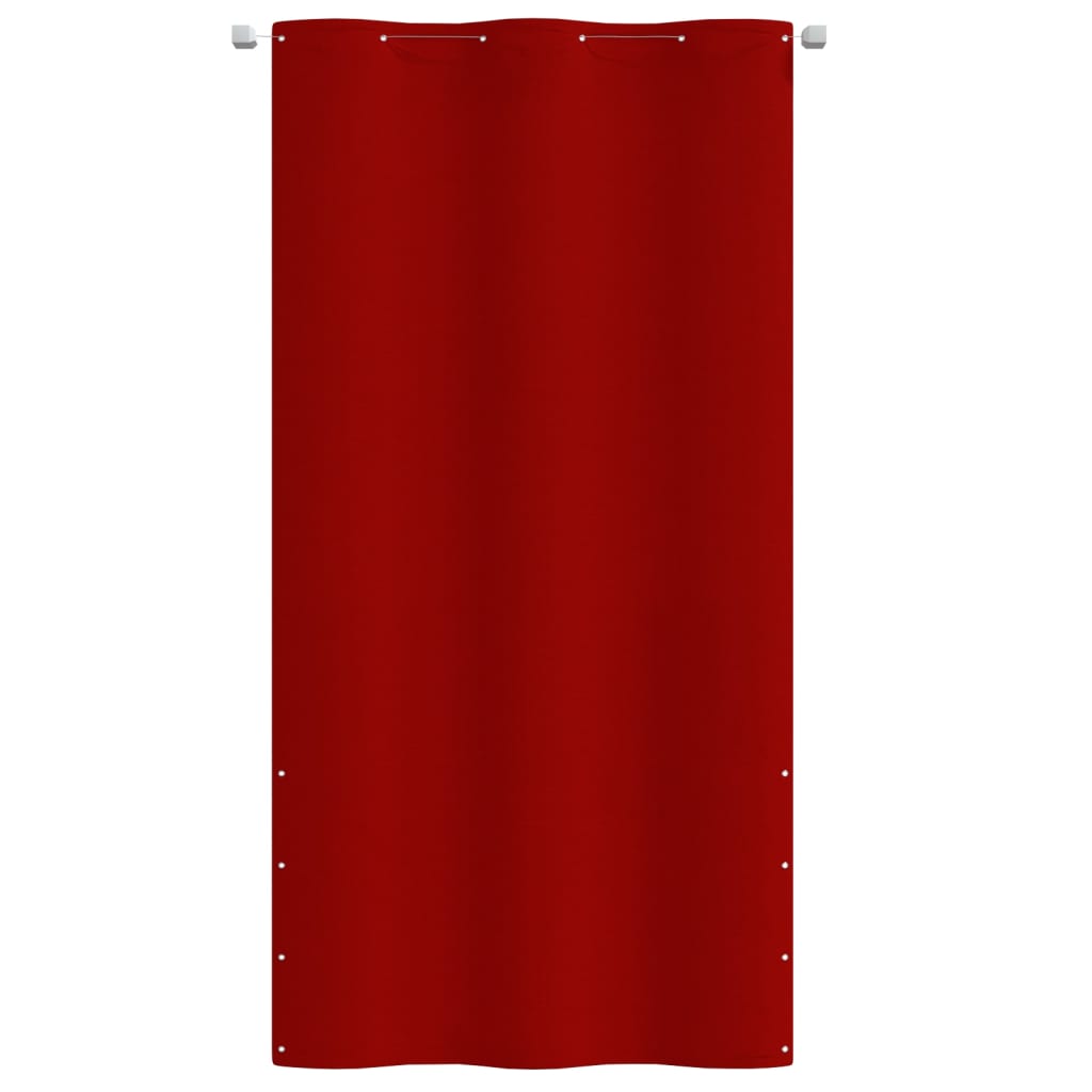 Balcony Screen Red 120x240 cm Oxford Fabric