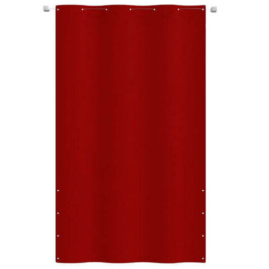 Balcony Screen Red 140x240 cm Oxford Fabric