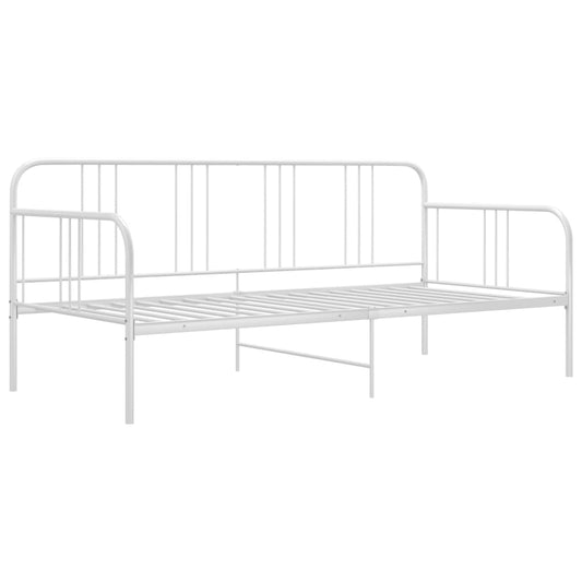 Sofa Bed Frame | White | Metal | Single