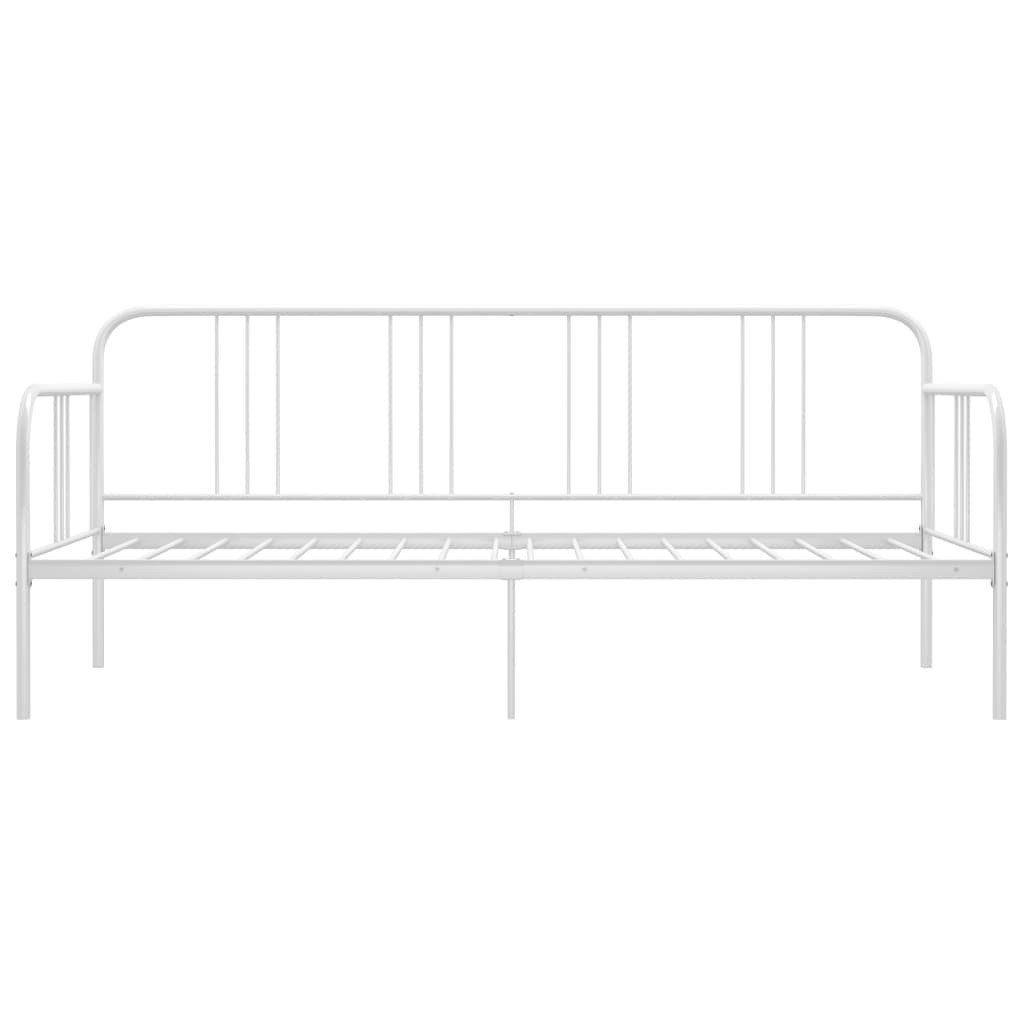 Sofa Bed Frame | White | Metal | Single