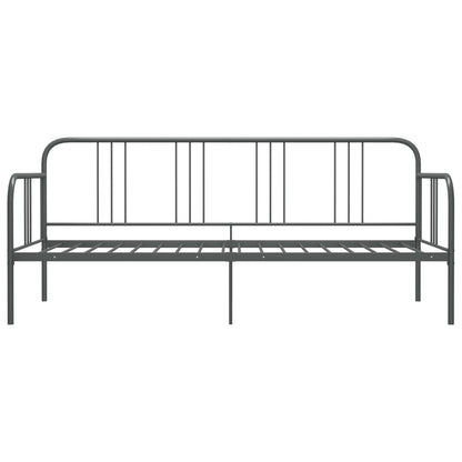 Sofa Bed Frame | Grey | Powder-coated metal | 90x200 cm