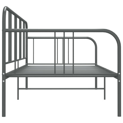 Sofa Bed Frame | Grey | Powder-coated metal | 90x200 cm