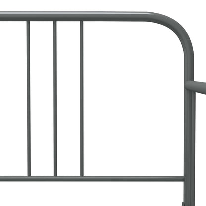 Sofa Bed Frame | Grey | Powder-coated metal | 90x200 cm