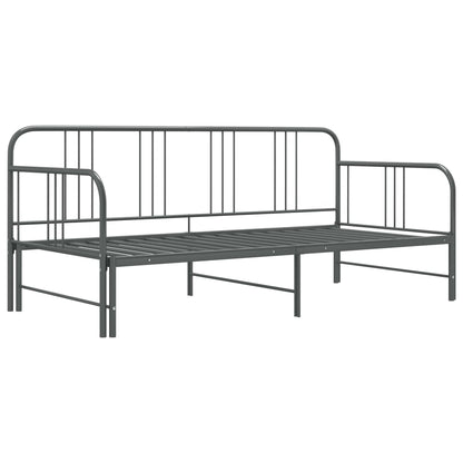Sofa Bed Frame | Grey | Powder-coated metal | 90x200cm