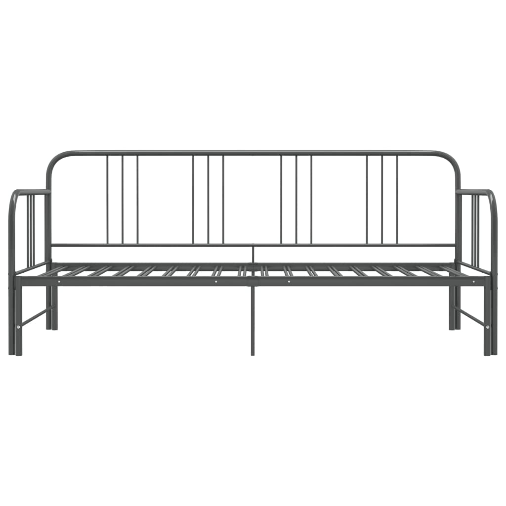 Sofa Bed Frame | Grey | Powder-coated metal | 90x200cm