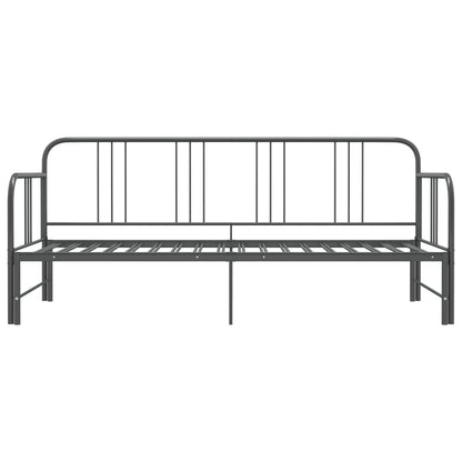 Sofa Bed Frame | Grey | Powder-coated metal | 90x200cm