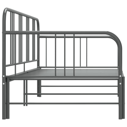 Sofa Bed Frame | Grey | Powder-coated metal | 90x200cm